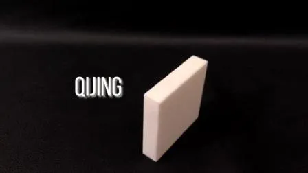 Revestimento composto de cerâmica e borracha de alumina resistente ao desgaste para alimentador da indústria de mineração