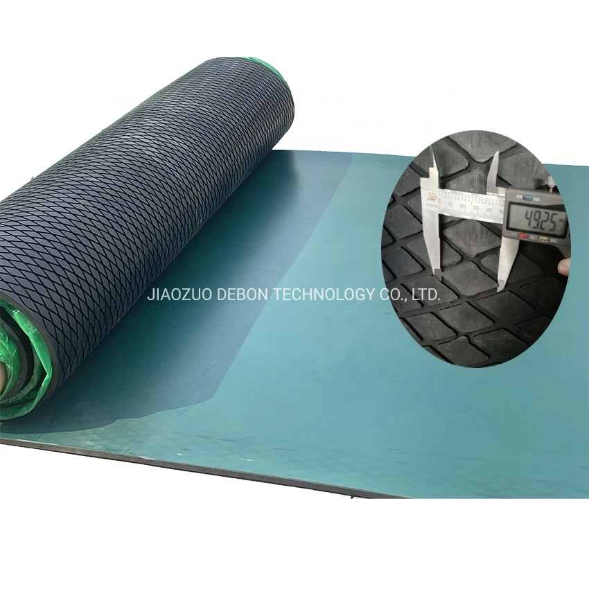 Drum Rubber Ceramic Lining Coating Conveyor Belt Pulley Lagging