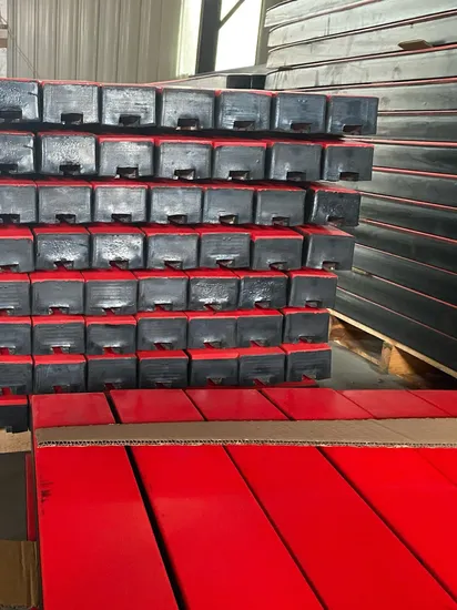 Conveyor Belt Part UHMWPE Rubber Polymer Crusher Blow Impact Bar