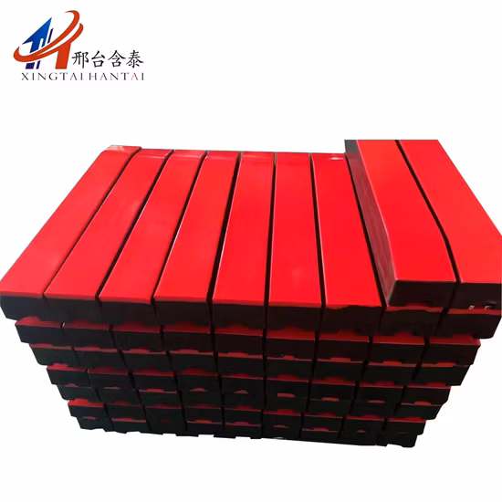 Conveyor Belt Part UHMWPE Rubber Polymer Crusher Blow Impact Bar