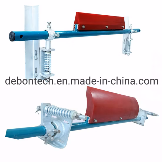 Raspador de limpeza de correia transportadora de poliuretano Primari Secondari